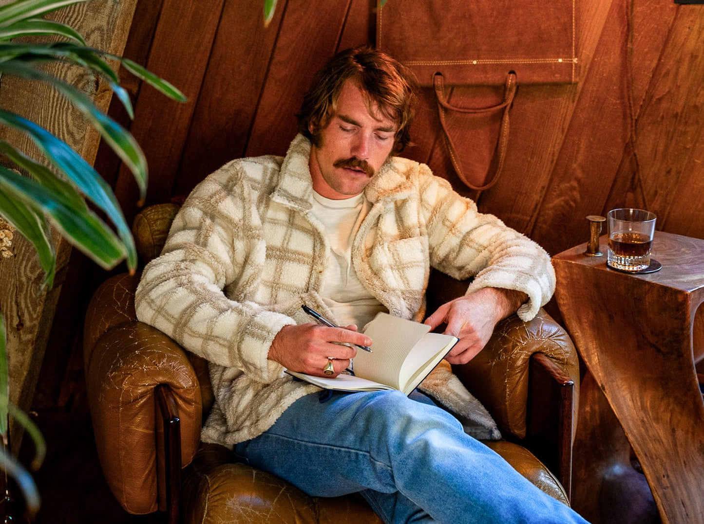 Shepherd Shacket - Cream Plaid