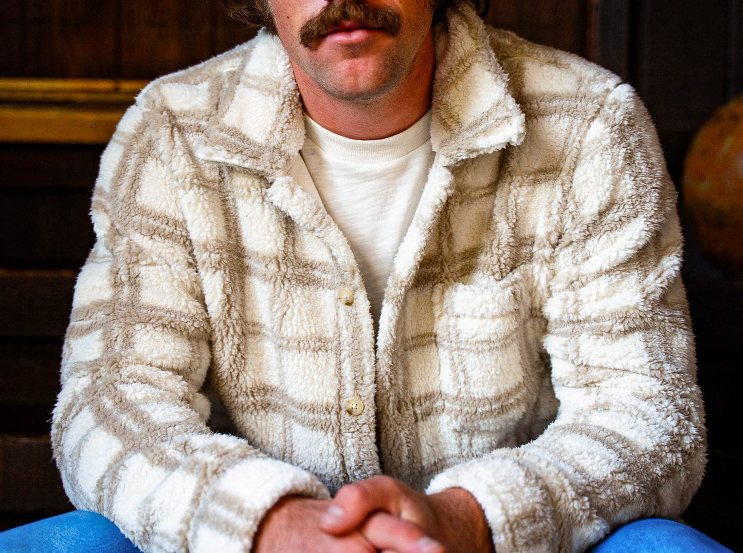 Shepherd Shacket - Cream Plaid