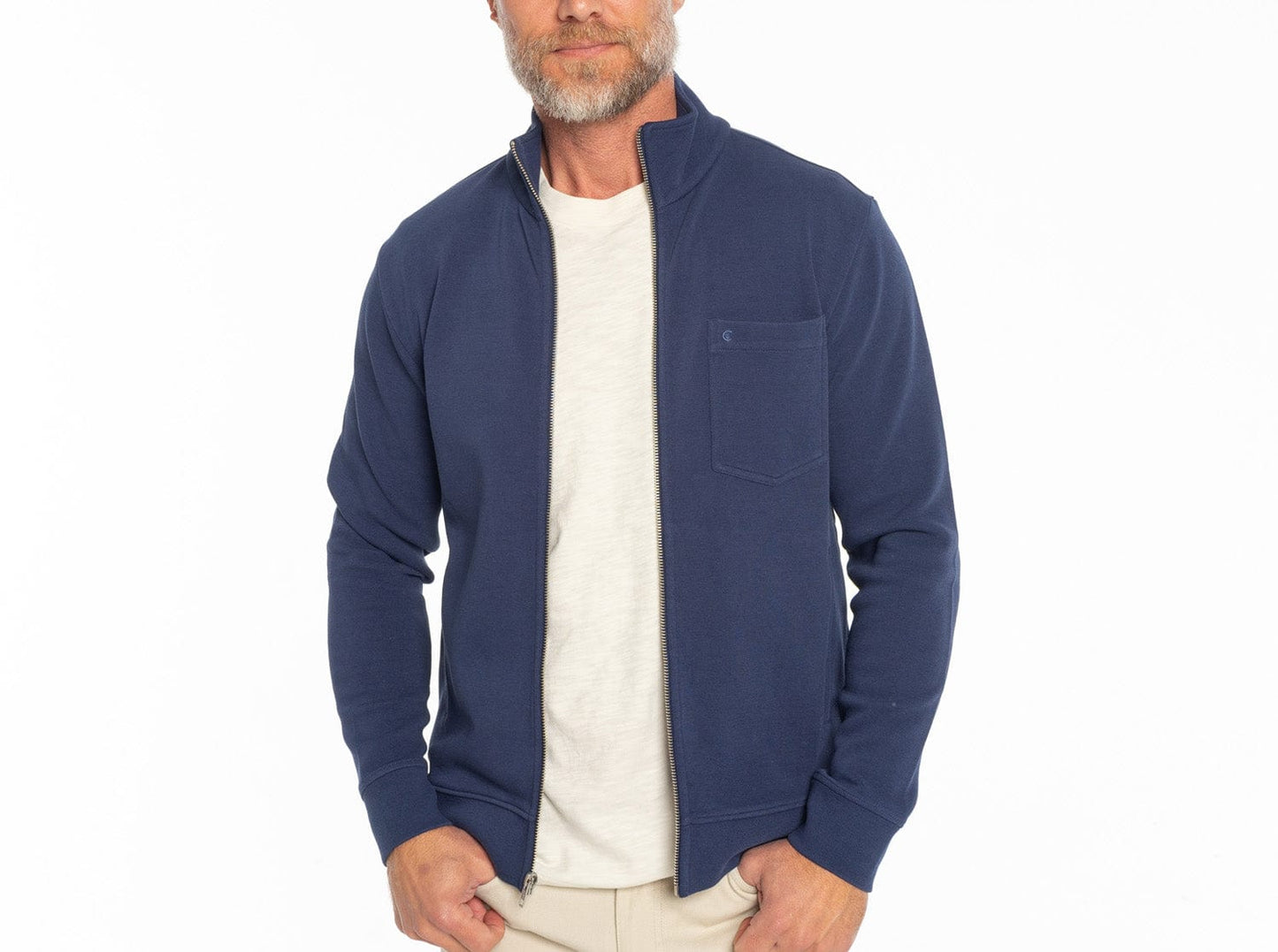 Courtside Jacket - Navy
