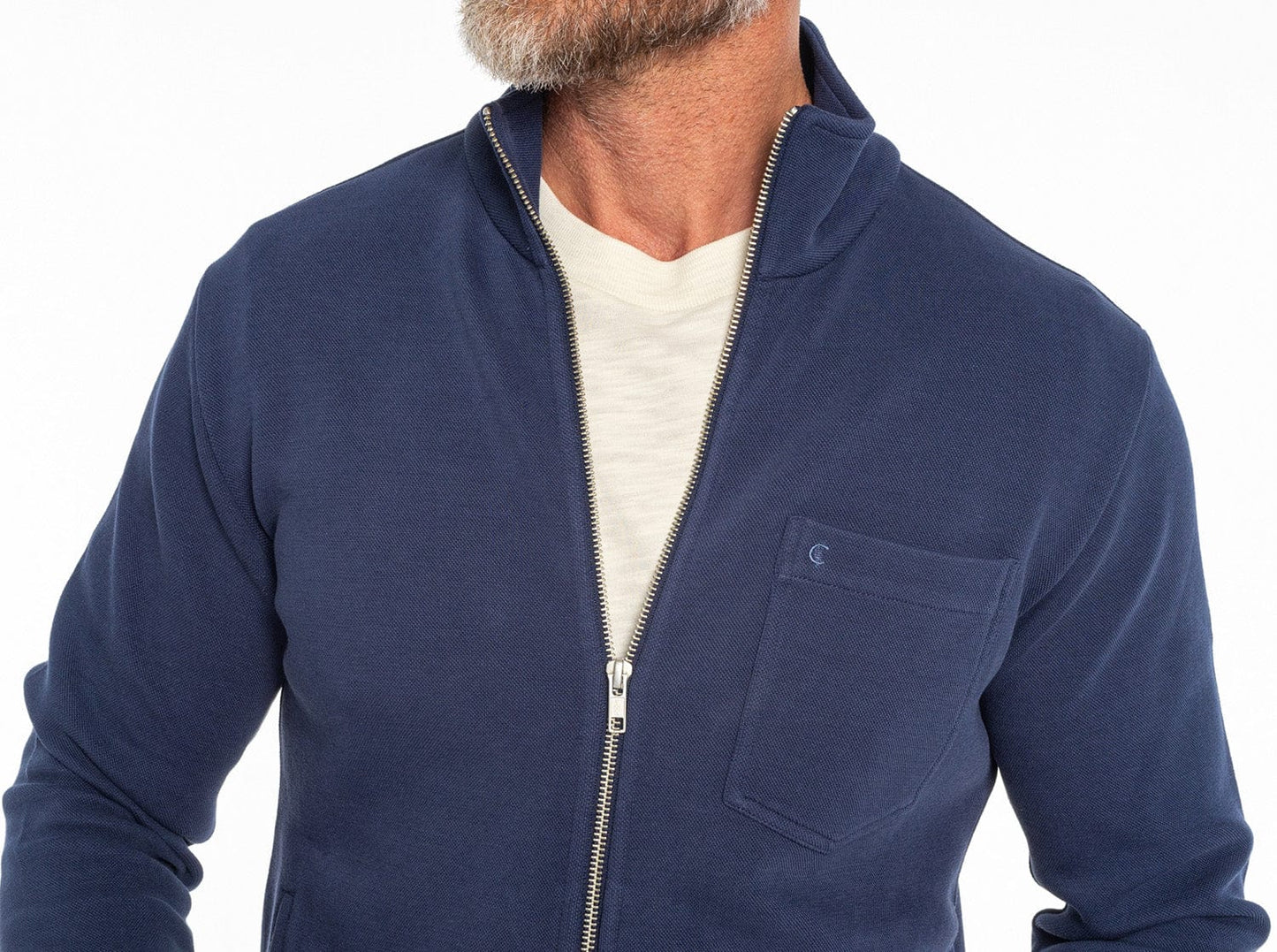 Courtside Jacket - Navy