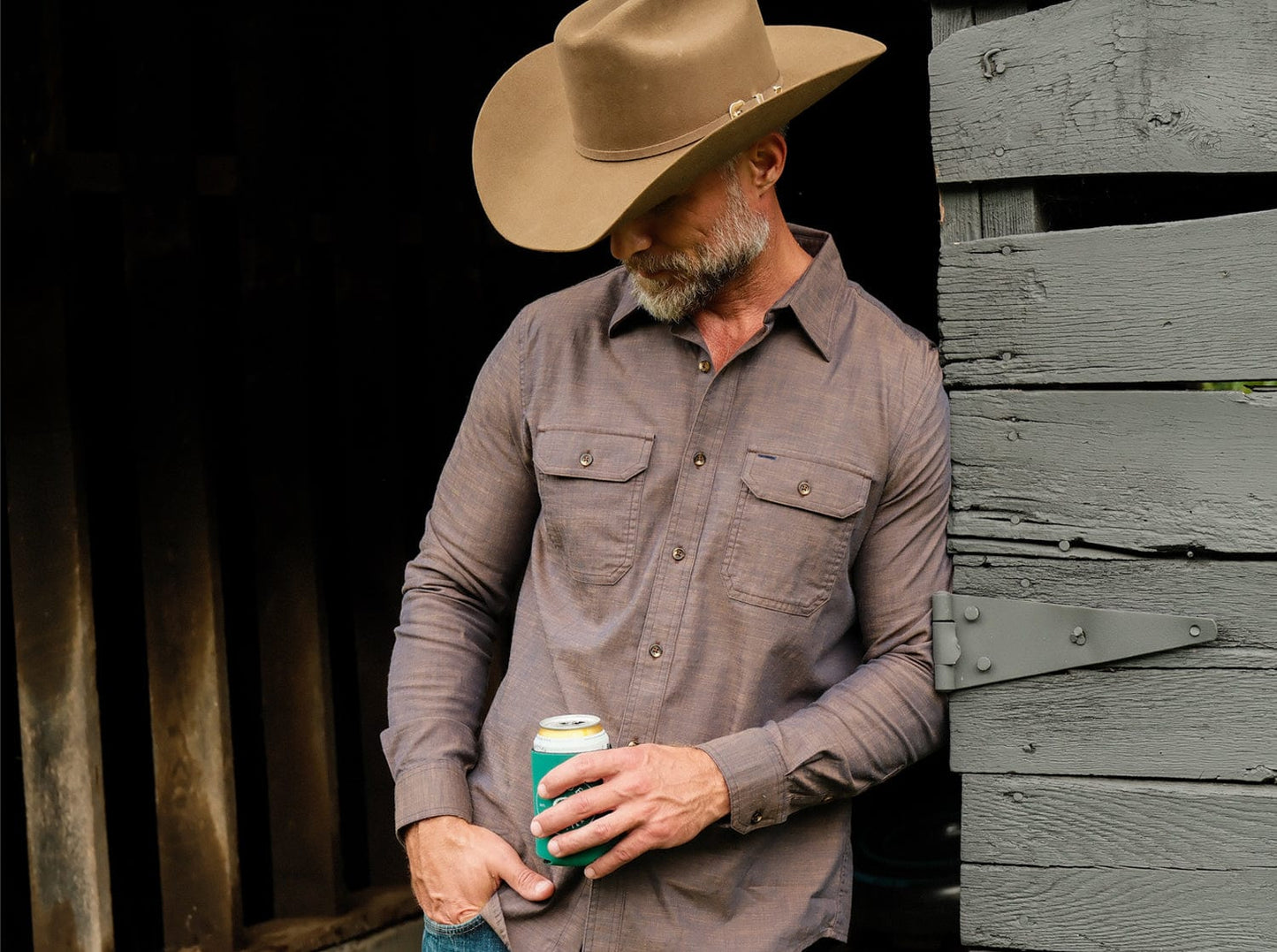 Utility Shirt - Blue Shadow