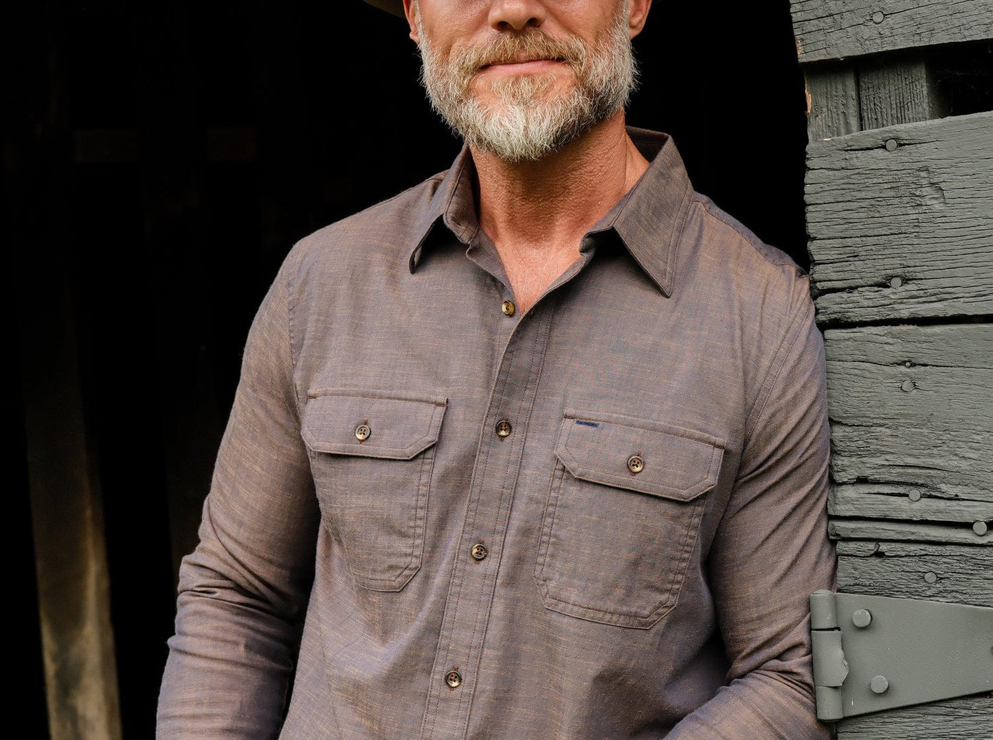 Utility Shirt - Blue Shadow