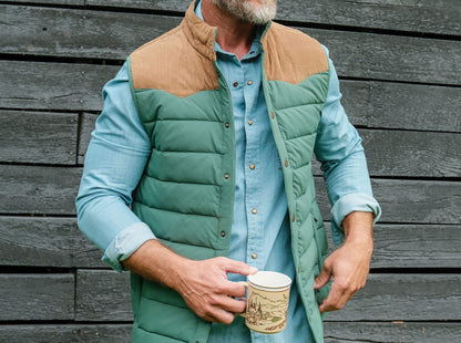 Jackson Vest - Hunter Green