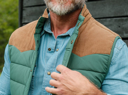 Jackson Vest - Hunter Green