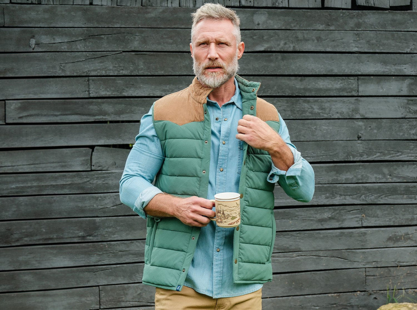 Jackson Vest - Hunter Green