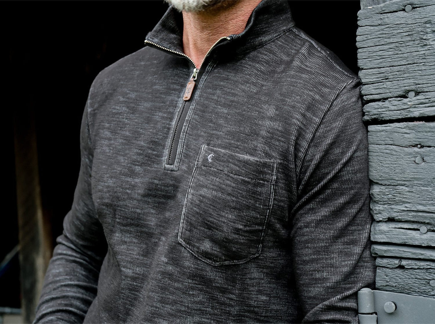 Crossroads Pullover - Black Water