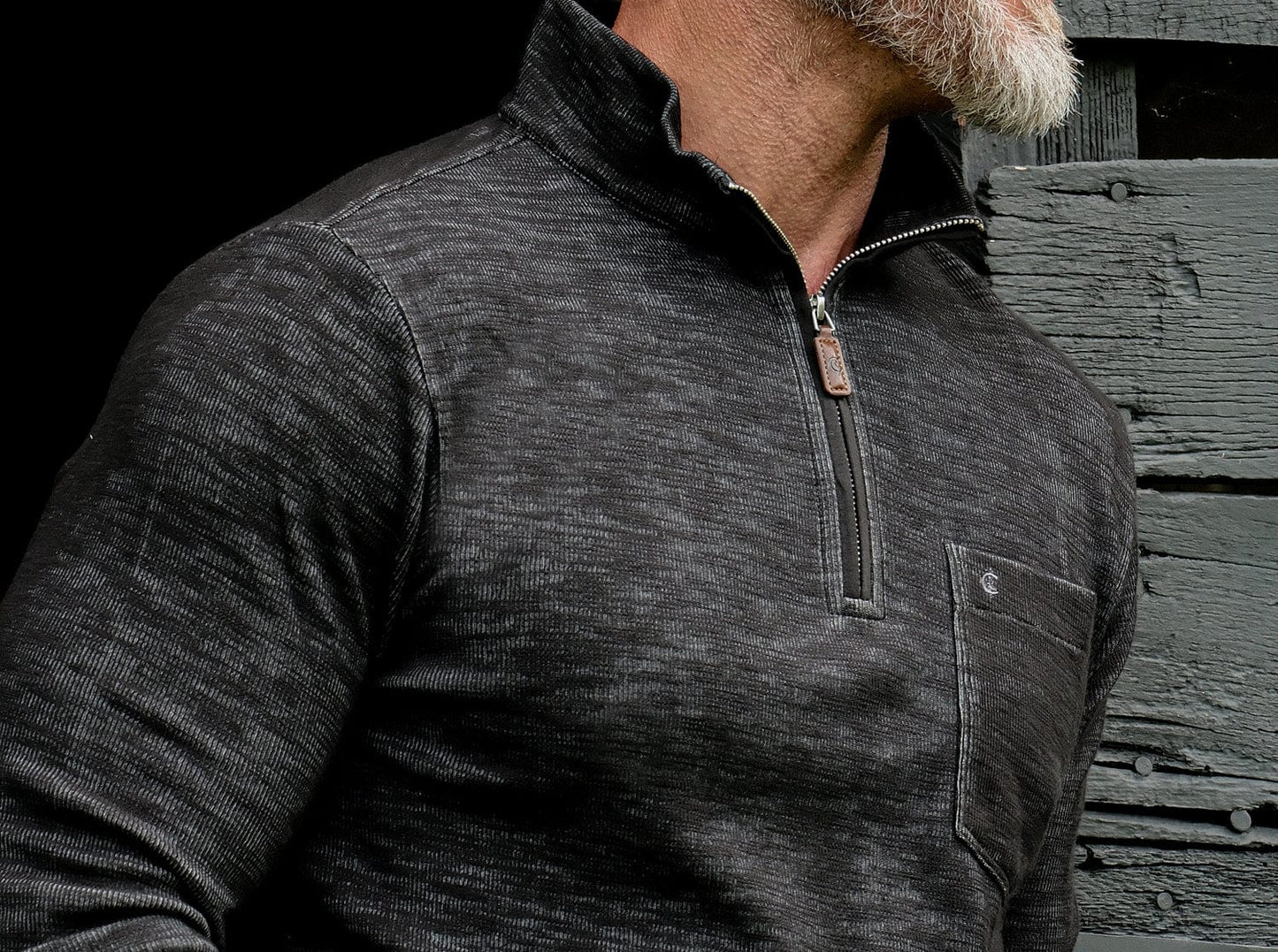 Crossroads Pullover - Black Water