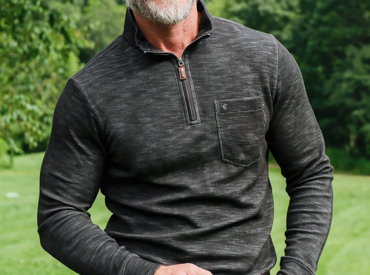 Crossroads Pullover - Black Water