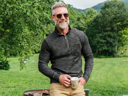 Crossroads Pullover - Black Water