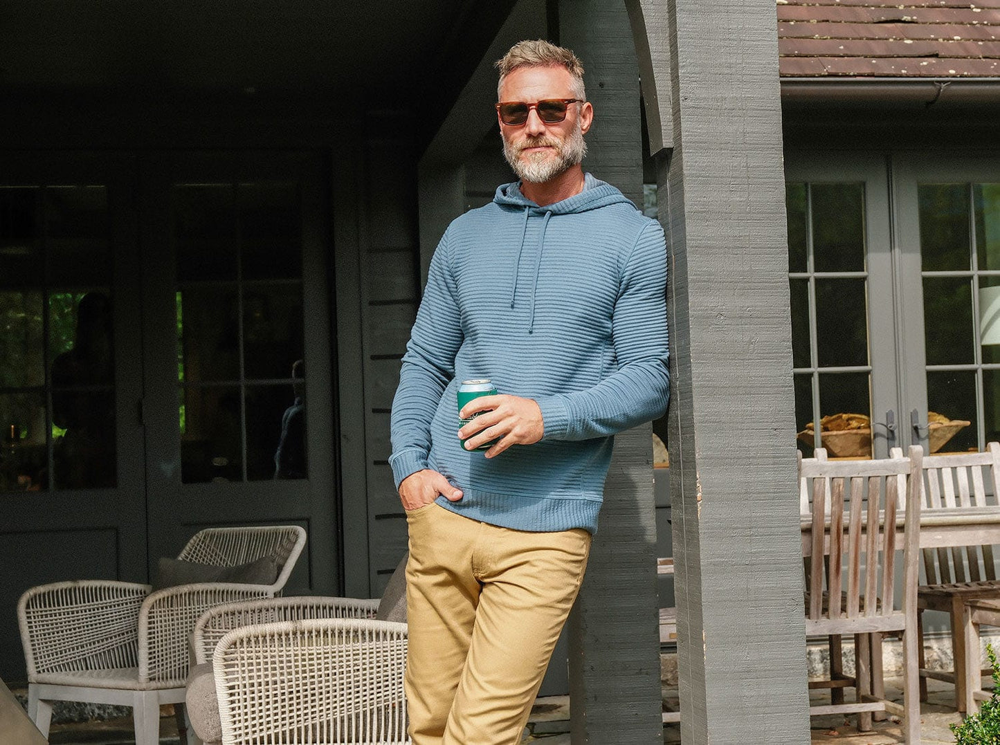 Quilted Hoodie - Harbour Town