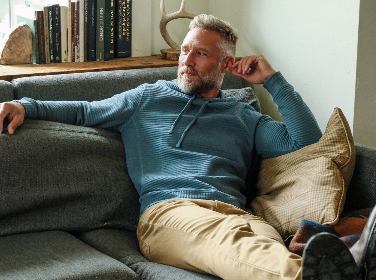 Quilted Hoodie - Harbour Town