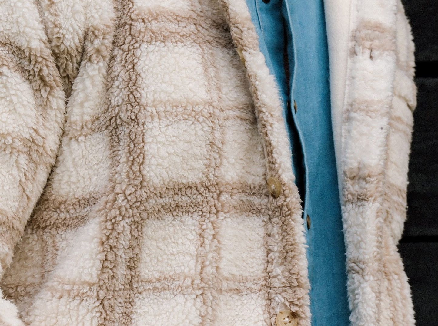 Shepherd Shacket - Cream Plaid