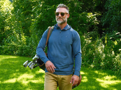 Ace Performance Hoodie - Navy