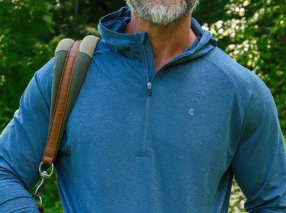 Ace Performance Hoodie - Navy