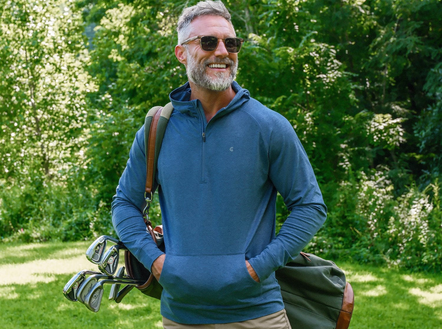 Ace Performance Hoodie - Navy