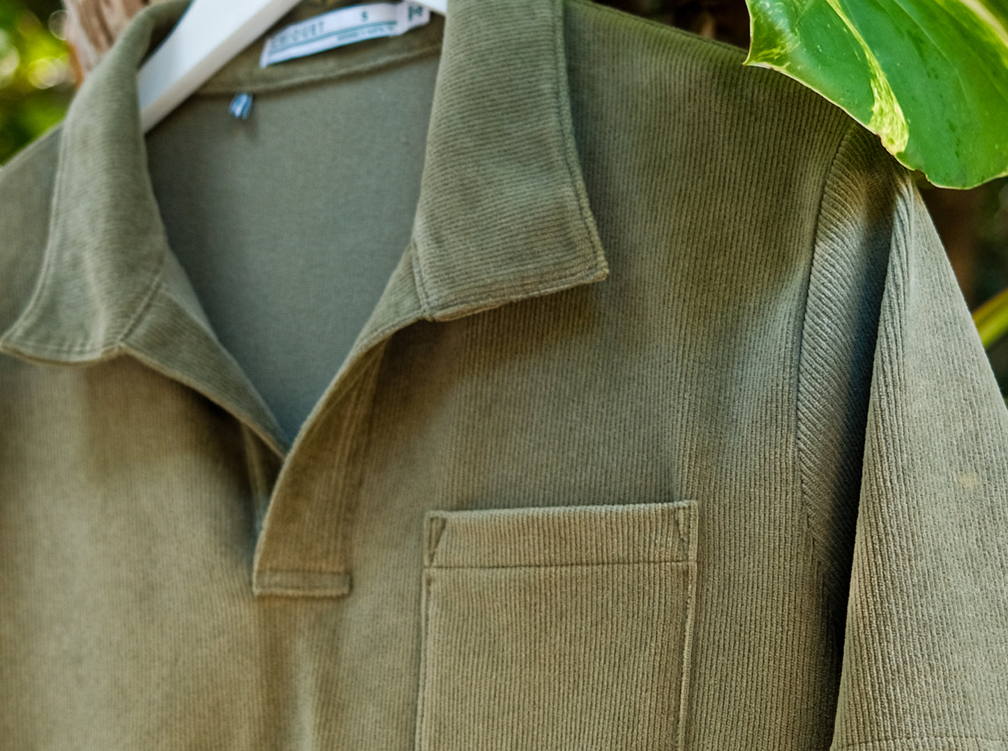 Velour Monty Polo - Palm Tree