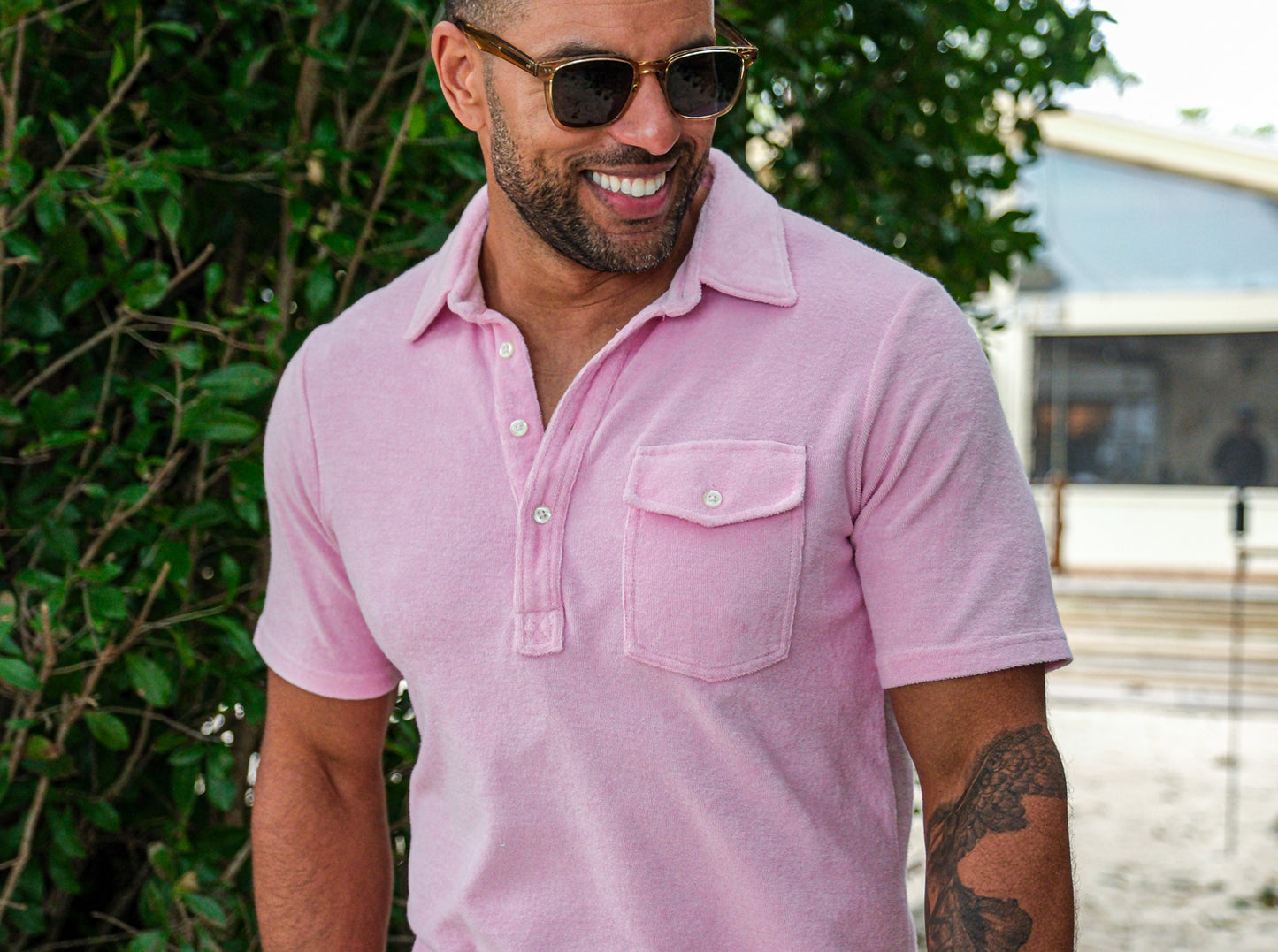 Terrycloth Players Shirt - Afternoon Delight