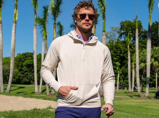 Ace Performance Hoodie - Sand