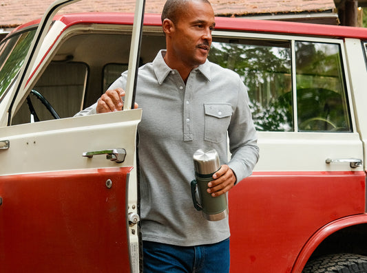 Long Sleeve Players Shirt - Heather Gray