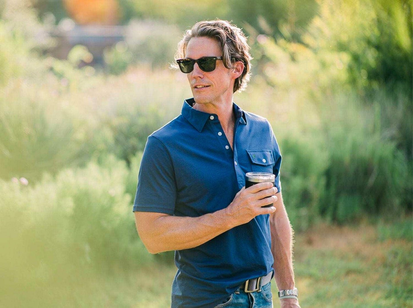 Performance Players Shirt - Nassau Navy