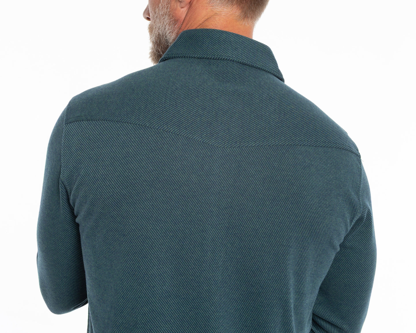 Chill-Knit Twill Pearl Snap - Sapphire