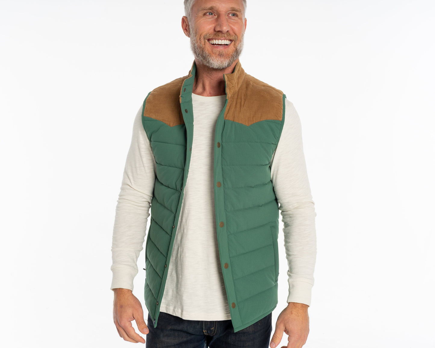 Jackson Vest - Hunter Green