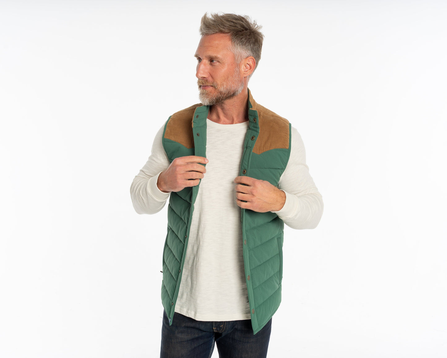 Jackson Vest - Hunter Green