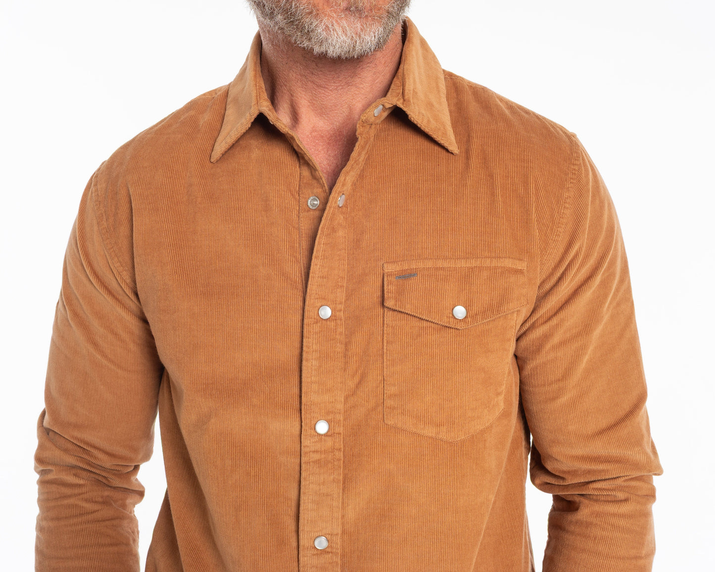 Corduroy Pearl Snap - Whiskey Business