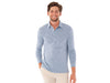 brrr° Long Sleeve Range Polo - Bluestone