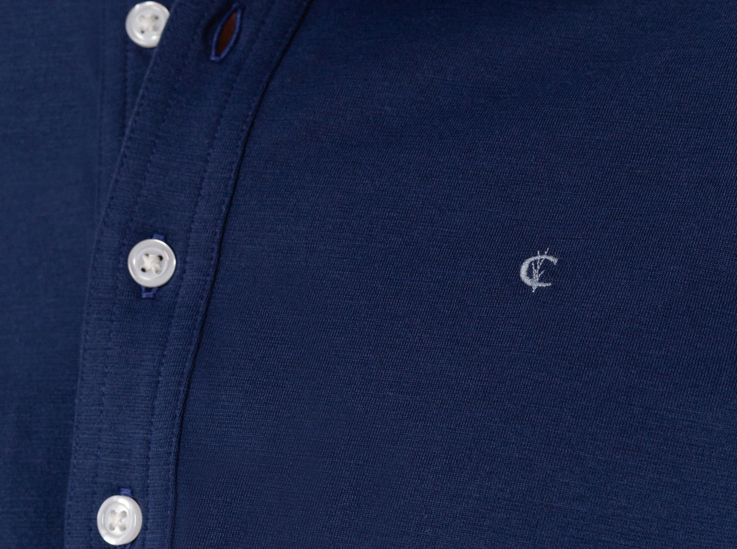 brrr° Long Sleeve Range Polo - Navy