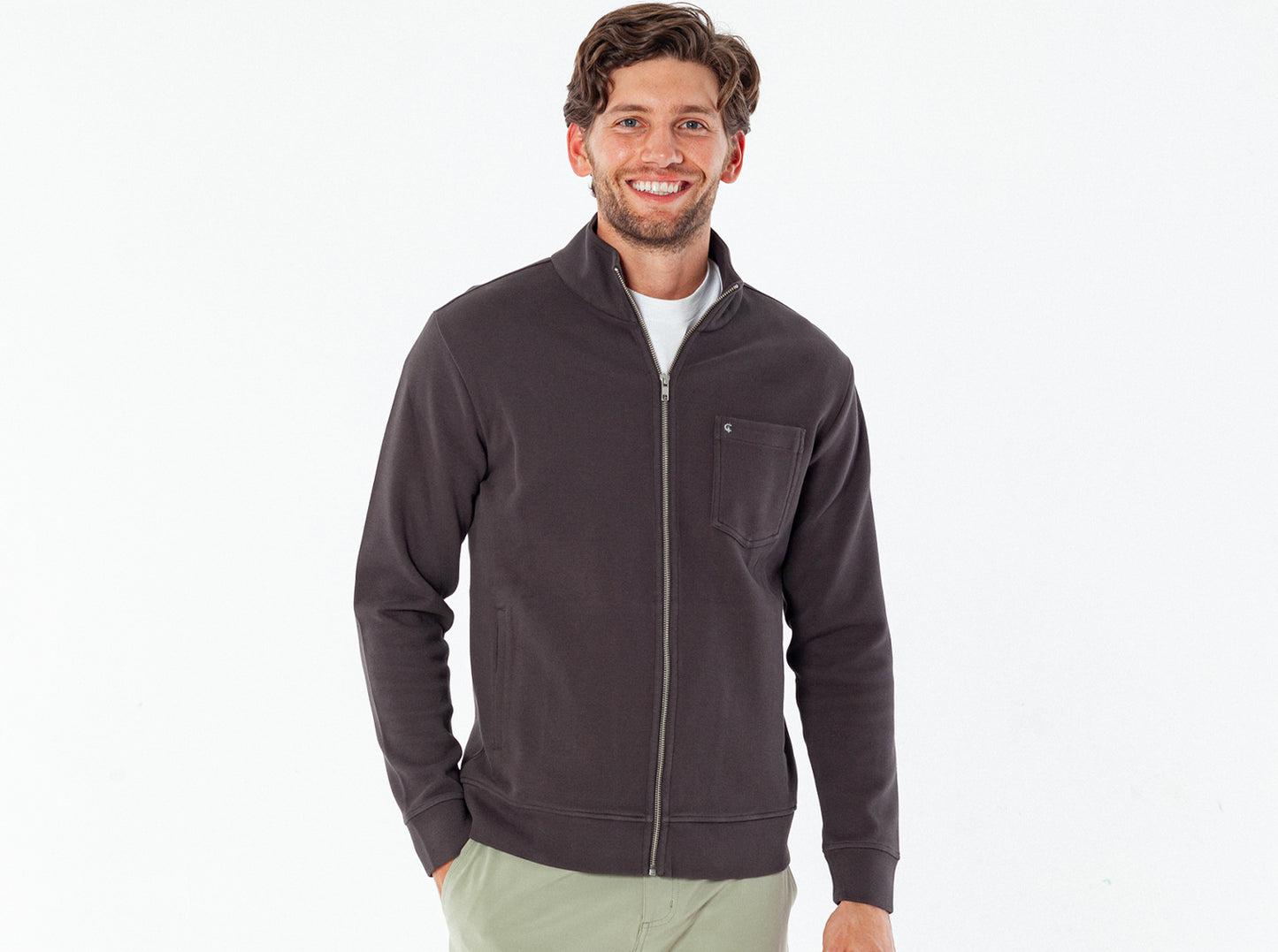 Courtside Jacket - Washed Black