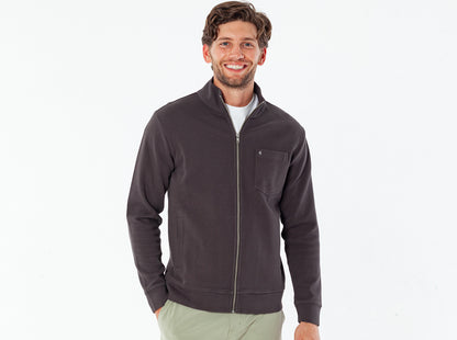 Courtside Jacket - Washed Black