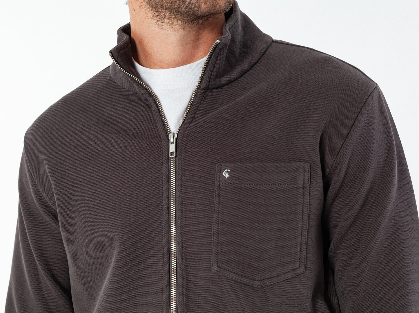 Courtside Jacket - Washed Black