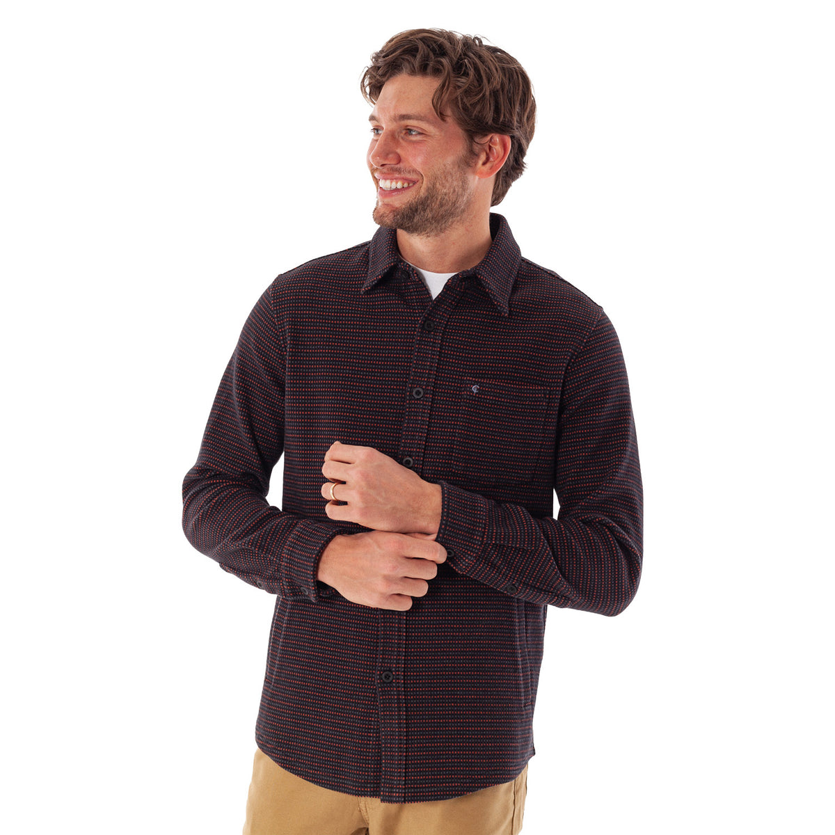 Rogue Knit Overshirt - Black