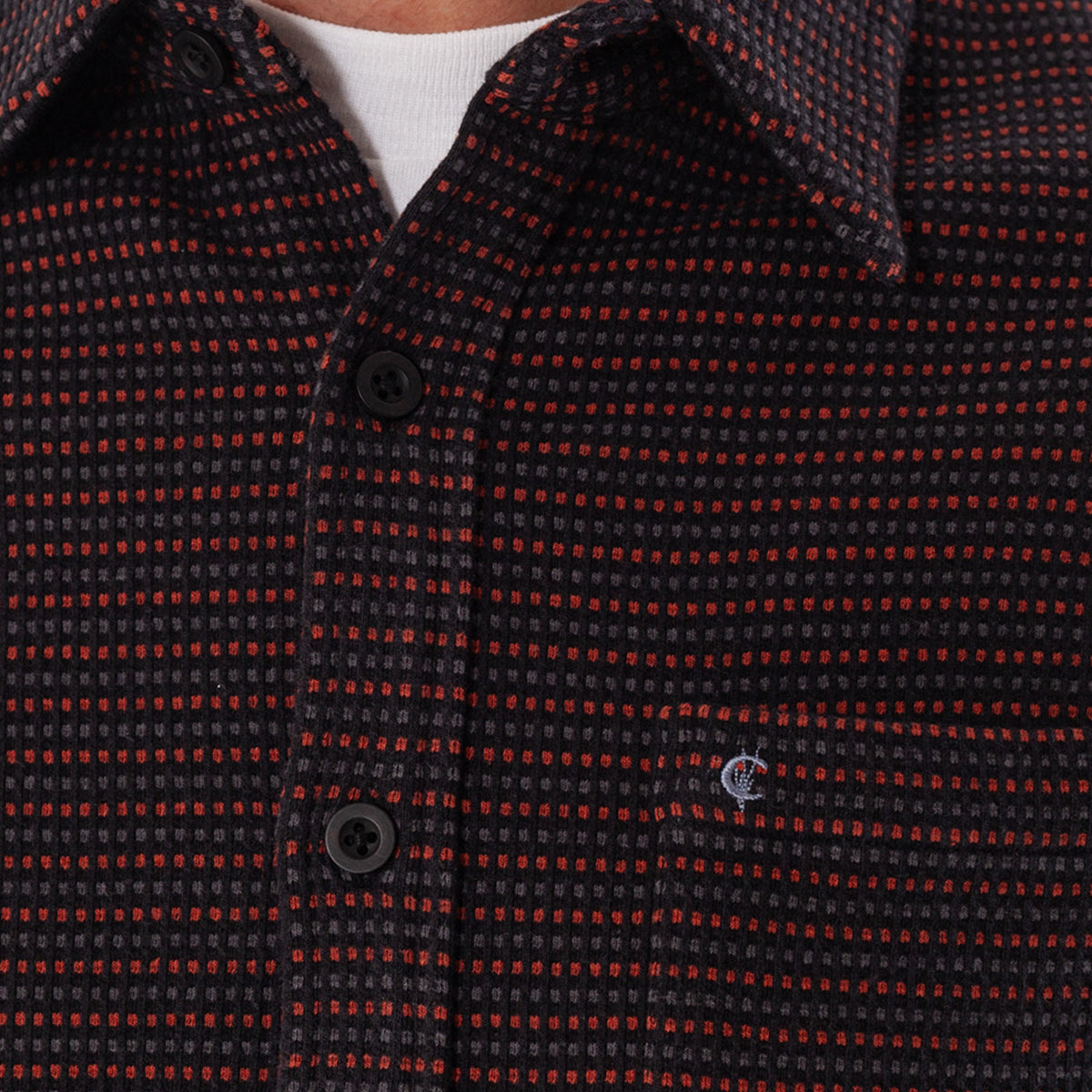 Rogue Knit Overshirt - Black