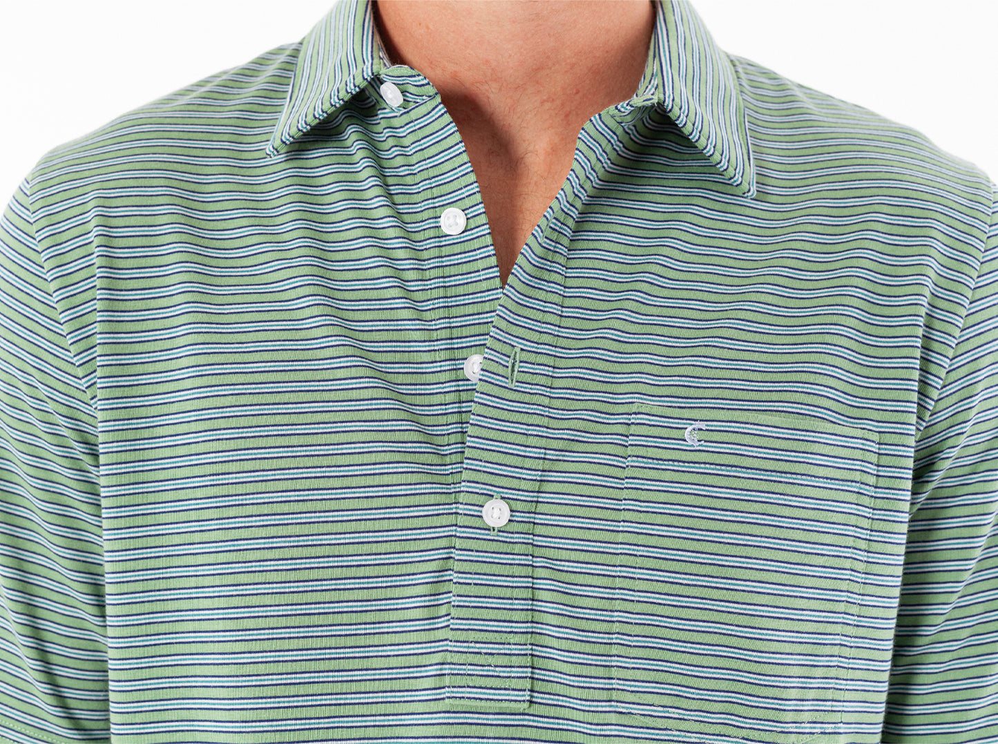 Performance Players Shirt - Fremont Stripe Green