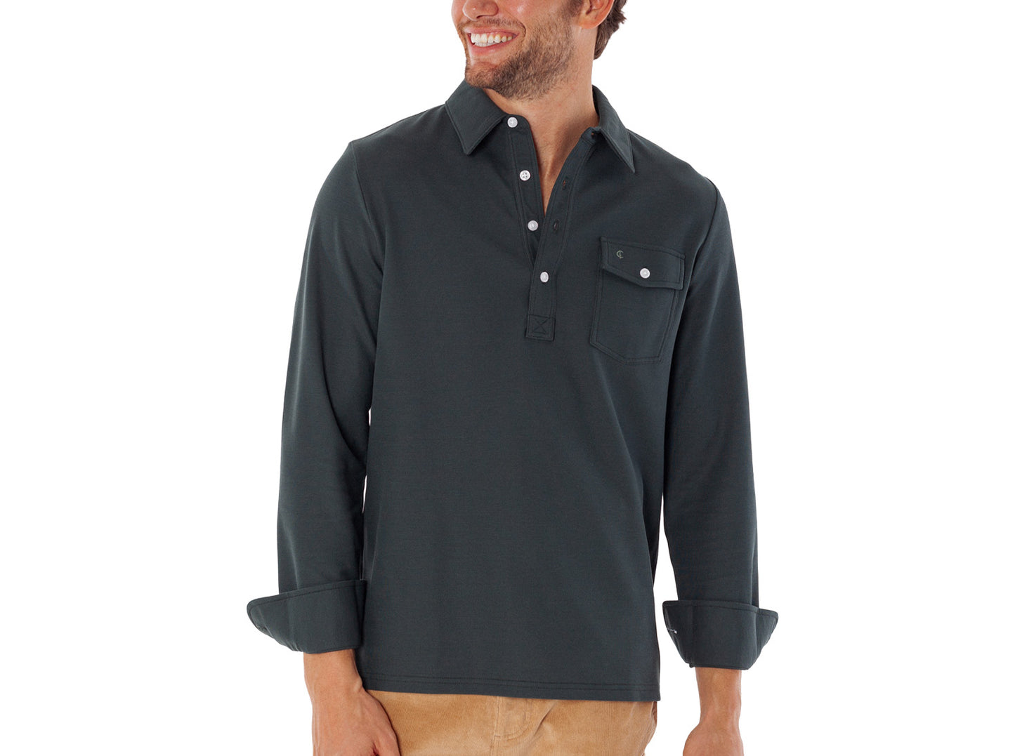 Long Sleeve Players Shirt - Pinetop