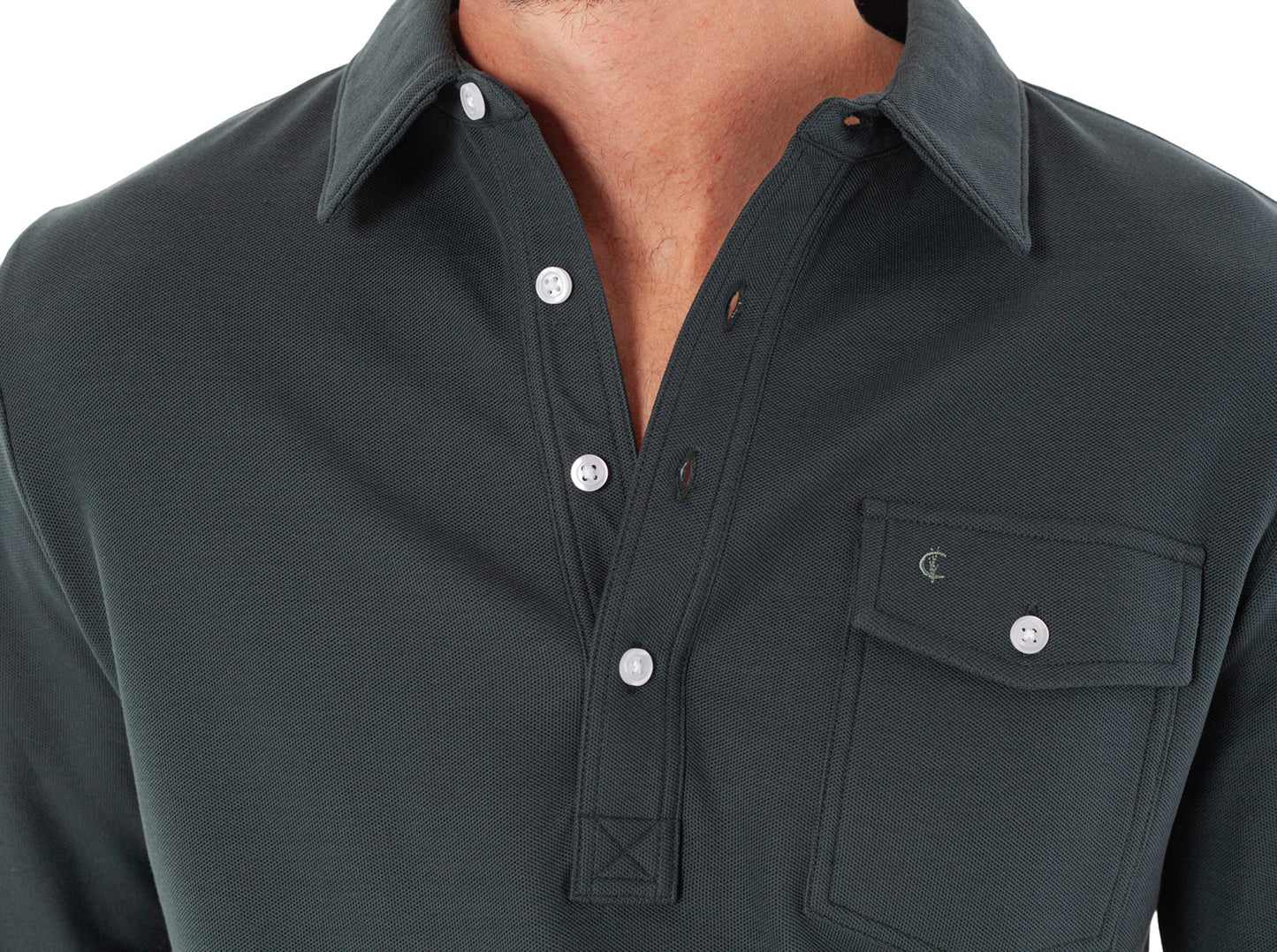 Long Sleeve Players Shirt - Pinetop