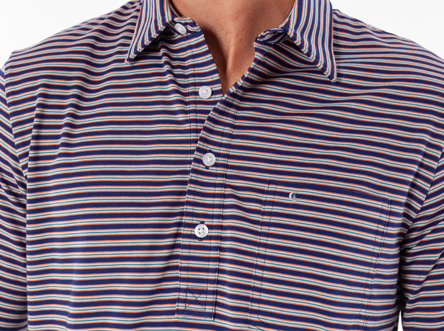 Performance Players Shirt - Fremont Stripe Navy