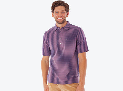Top-Shelf Players Shirt - Canyon Stripe Dusk