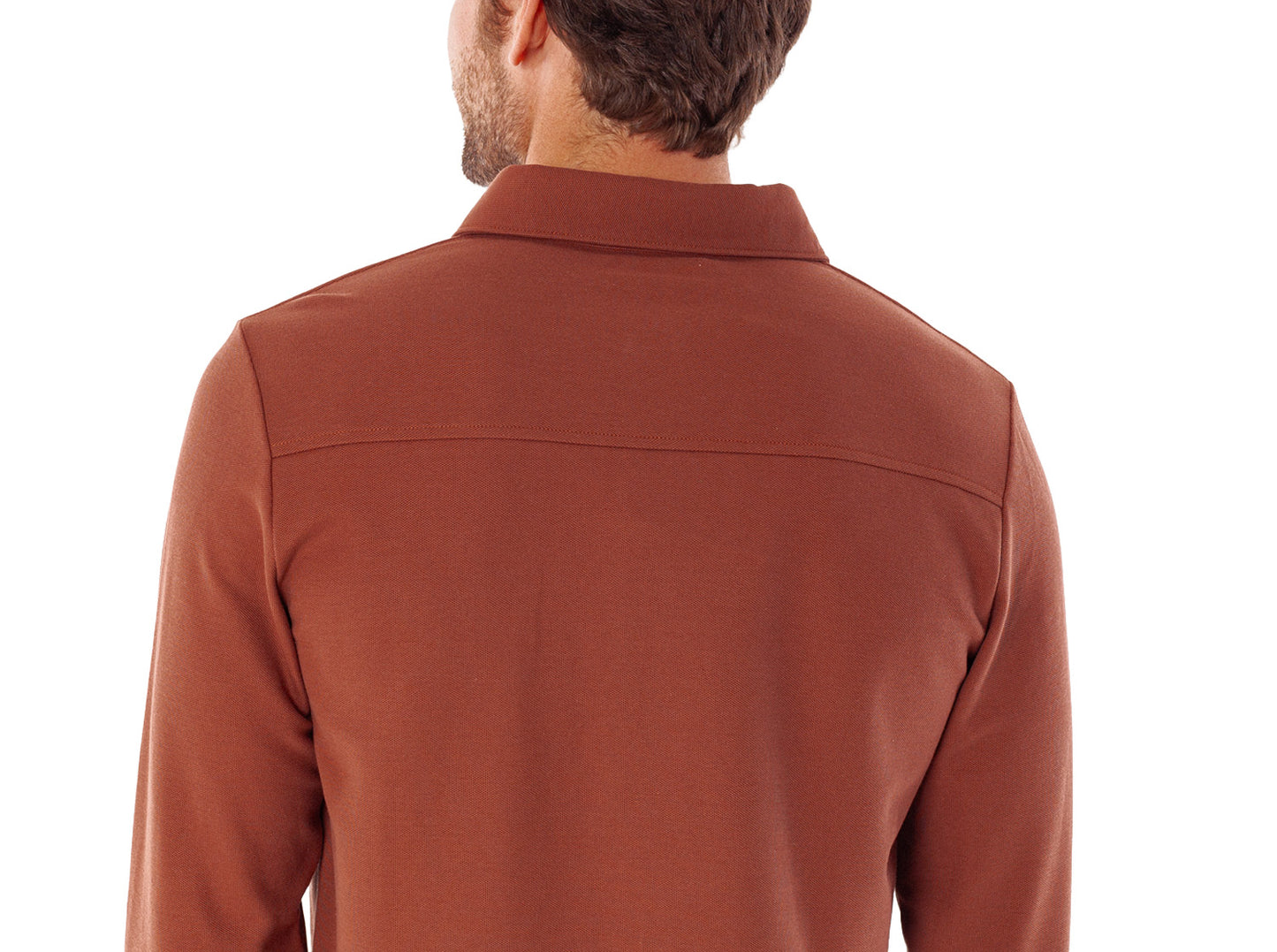 Long Sleeve Players Shirt - Root Beer