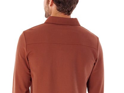 Long Sleeve Players Shirt - Root Beer
