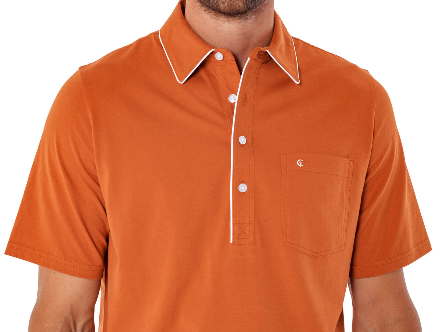 Throwback Players Shirt - Burnt Orange