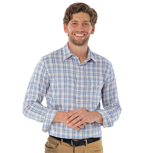 Performance Pearl Snap Button Down - Daybreak Plaid