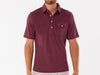 Performance Sport Heather Players Shirt - Maroon