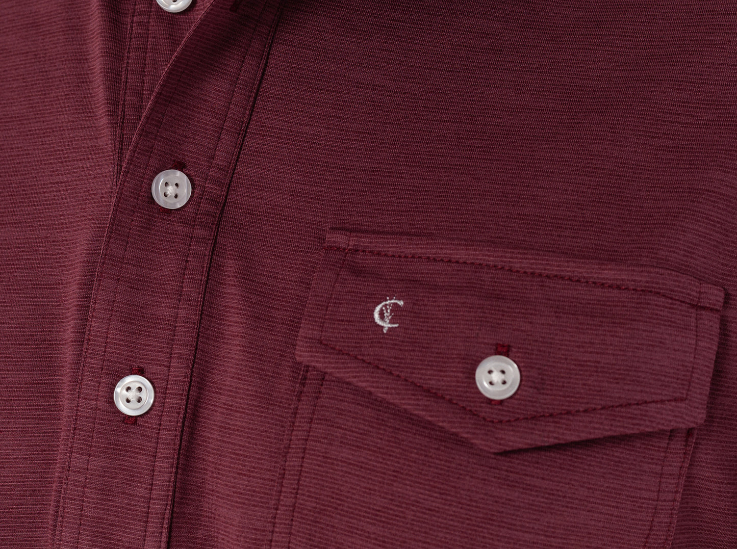 Performance Sport Heather Players Shirt - Maroon