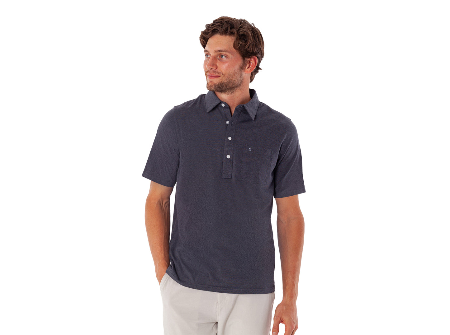 Top-Shelf Players Shirt - Graphite Microstripe