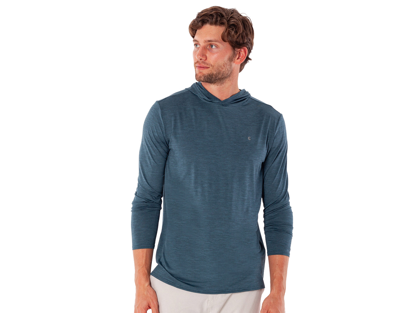 Performance Sport Hoodie - Lake Blue
