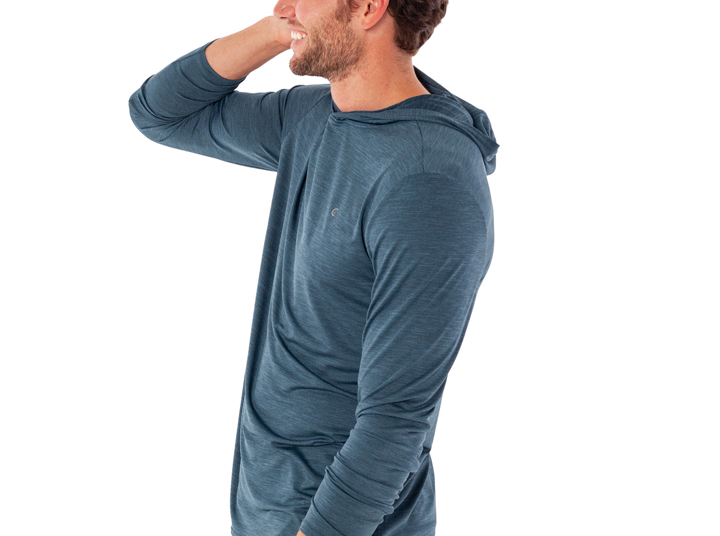 Performance Sport Hoodie - Lake Blue