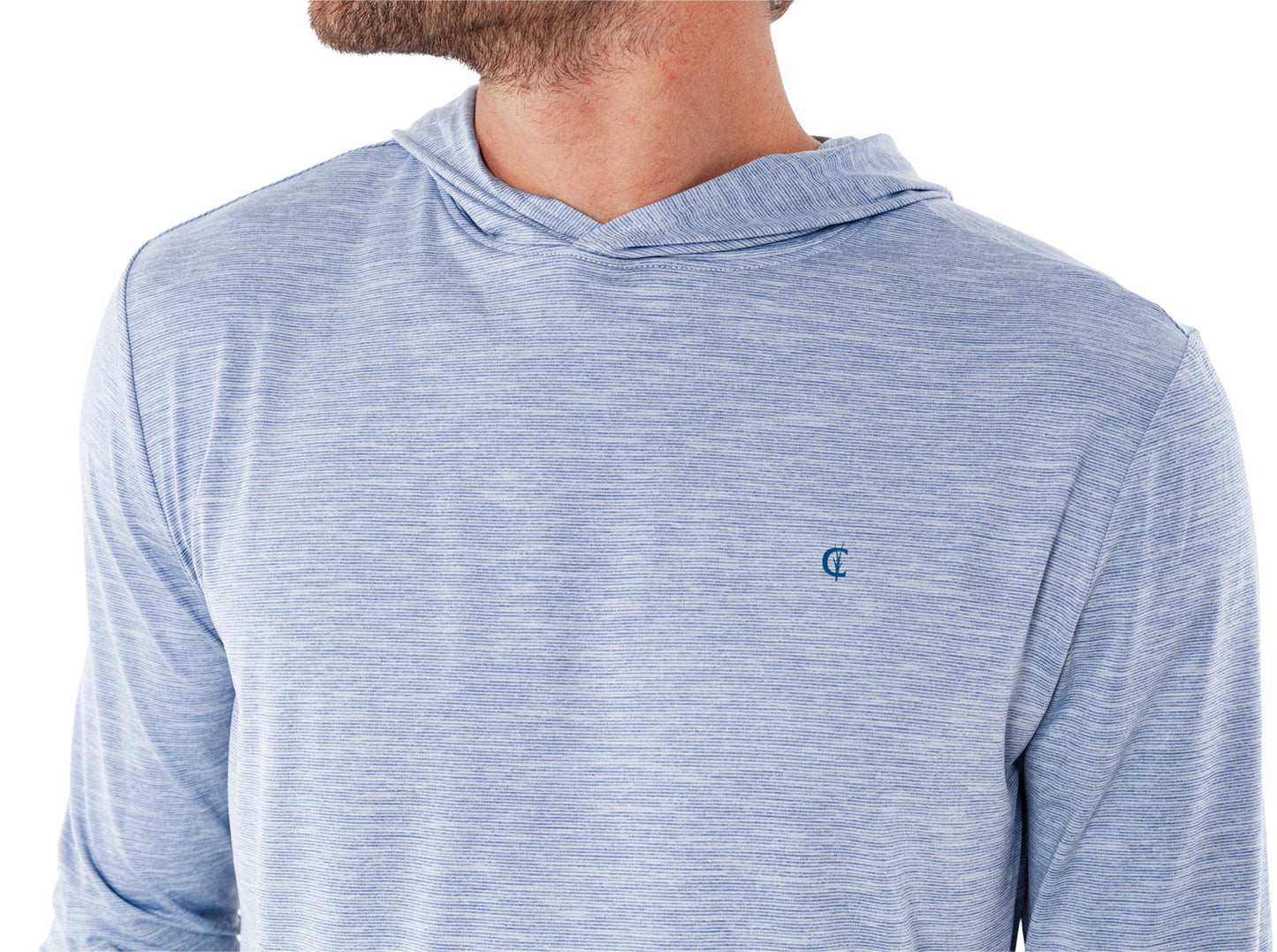 Performance Sport Hoodie - Light Blue
